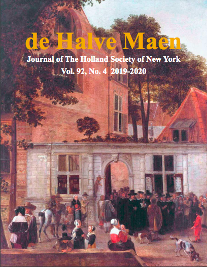 De Halve Maen Vol 92 No 4 The Holland Society Of New York