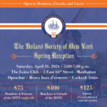 April 11, 2026 – 140th Annual Meeting and Spring Reception