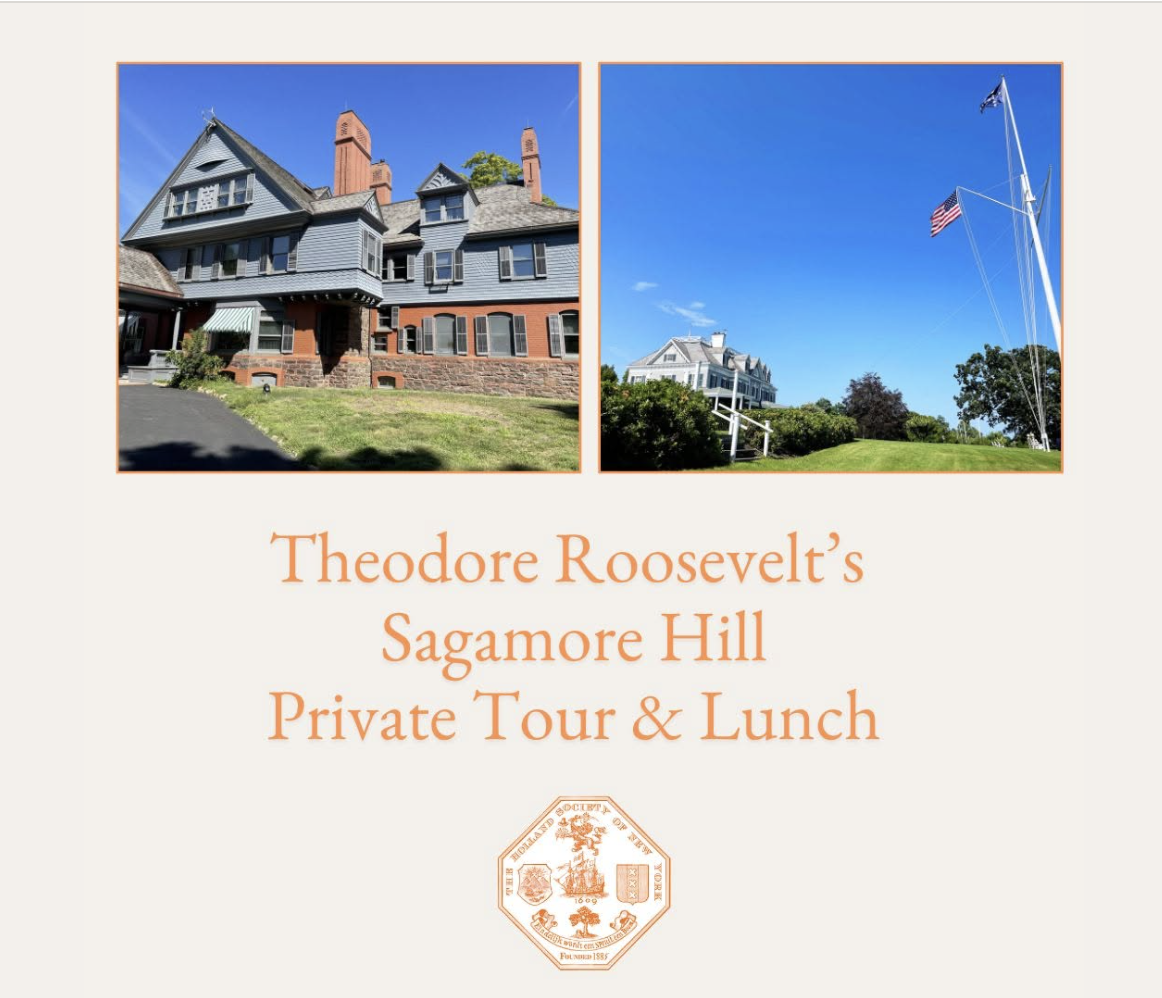 June 4, 2026 – Theodore Roosevelt’s Sagamore Hill Tour & Lunch